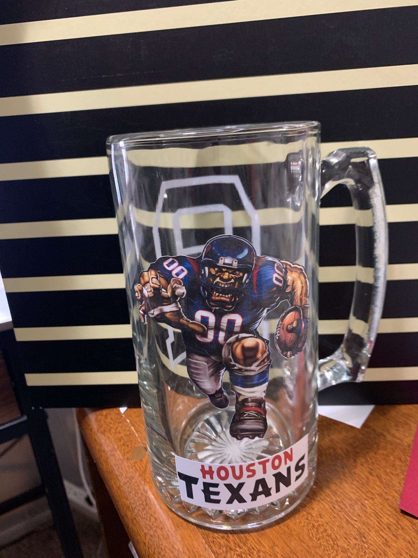 Texans - Glass Cup