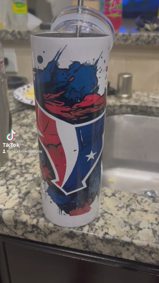 Custom Football Tumbler